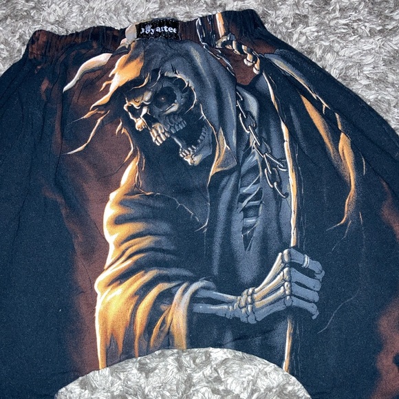 Toddler Joyaltee saggy bottom pants Grim reaper hair Metal SUPER Cute HTF Sz 3-4 - Picture 2 of 9